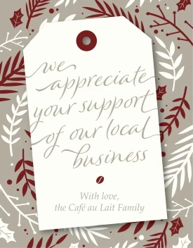 Shop Local Holiday Gift Tag