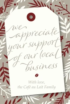 Shop Local Holiday Gift Tag