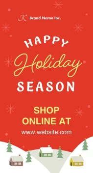 Happy Holiday Scenery