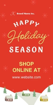 Happy Holiday Scenery