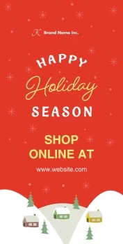 Happy Holiday Scenery