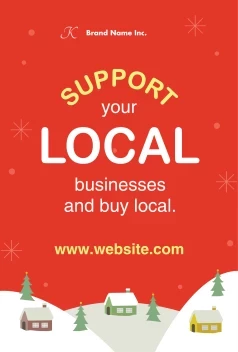 Support Local Holiday Scenery