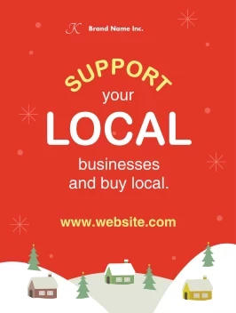 Support Local Holiday Scenery