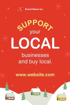 Support Local Holiday Scenery