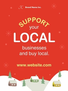 Support Local Holiday Scenery