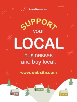 Support Local Holiday Scenery