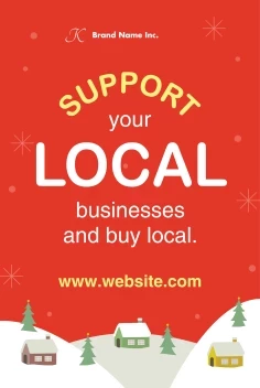 Support Local Holiday Scenery