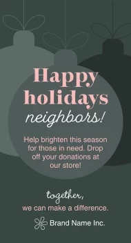 Neighborly Holiday Ornaments