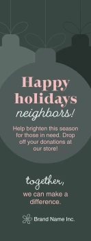 Neighborly Holiday Ornaments