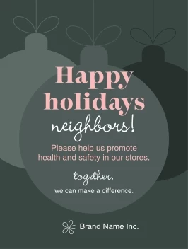 Happy Holidays to Neighbors
