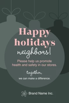 Happy Holidays to Neighbors