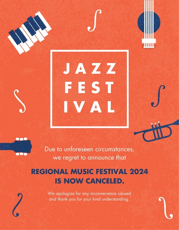 Music Concert Canceled