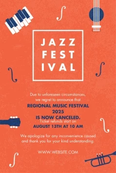 Music Concert Canceled