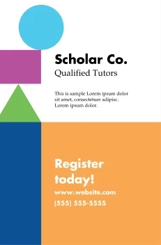 Color Blocks Scholar