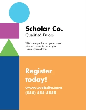 Color Blocks Scholar