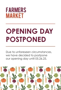 Opening Day Postponed