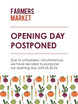 Opening Day Postponed