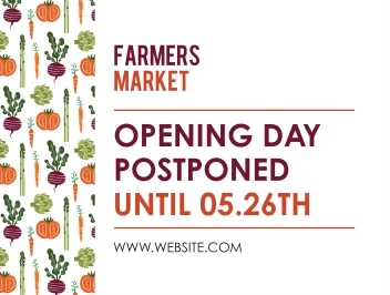 Opening Day Postponed