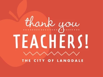 Teacher and Apple Thanks