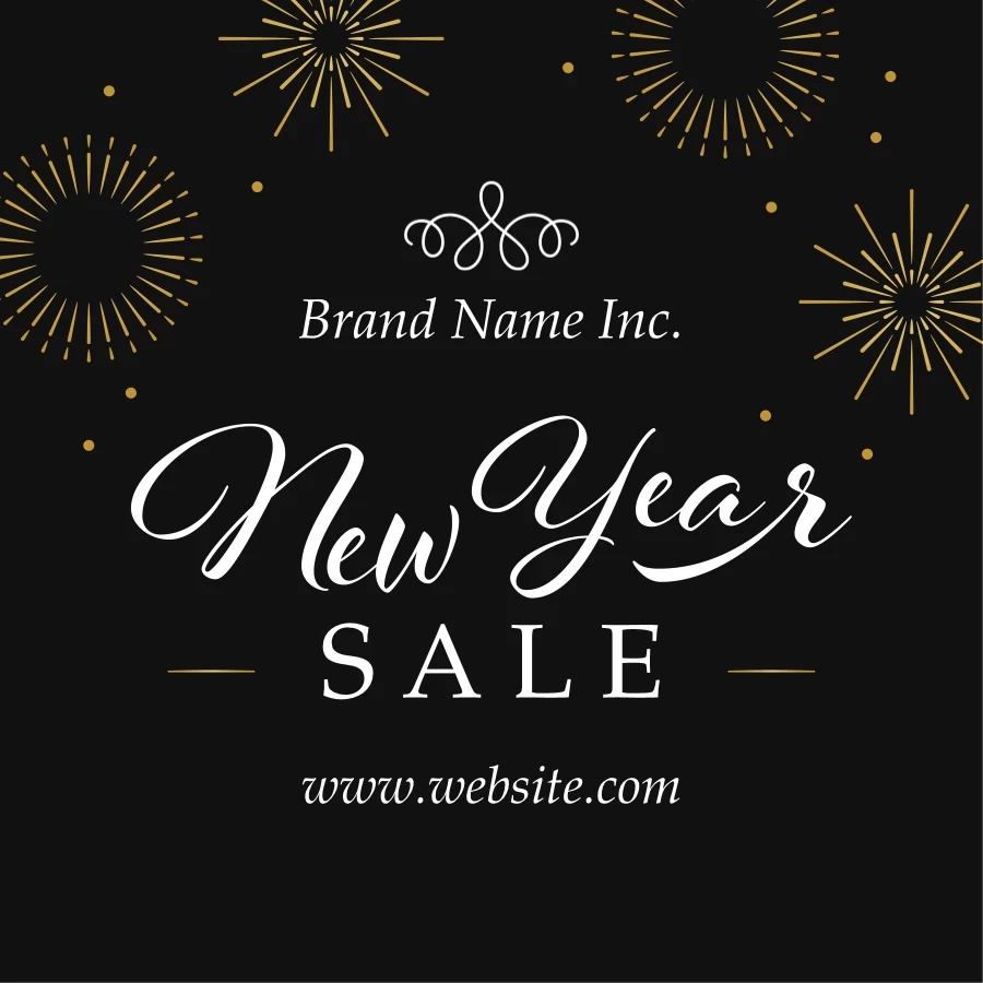 Festive New Year Sale