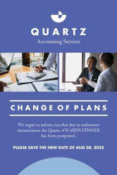 Business Event Change Of Plans