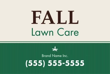 Fall Lawn Care