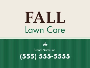 Fall Lawn Care