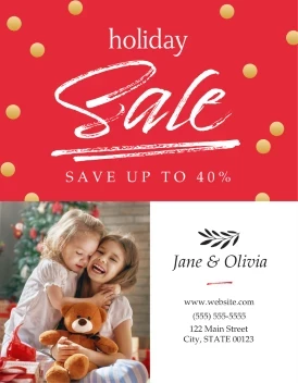 Confetti Holiday Sales