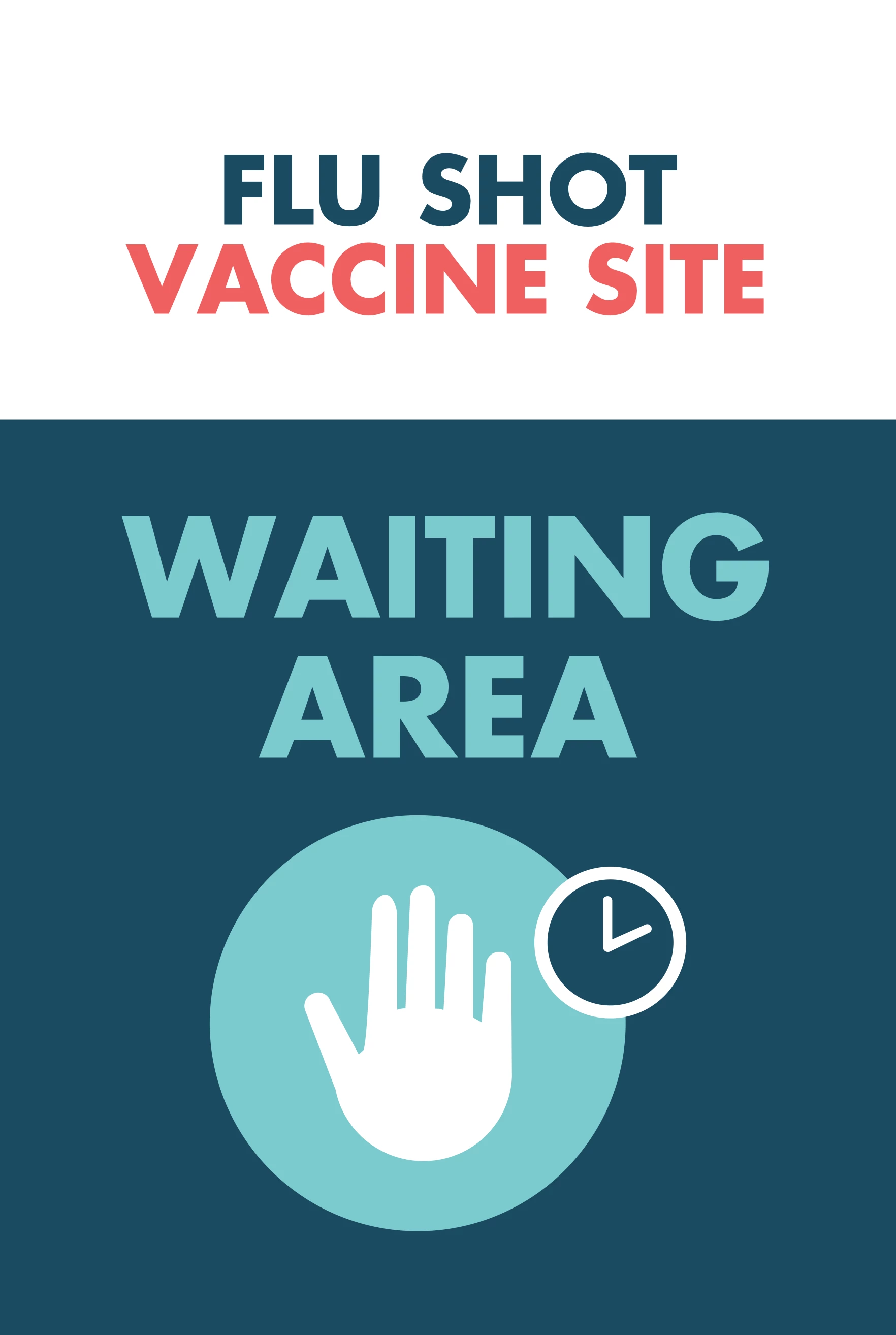 Vaccine Site Waiting Area
