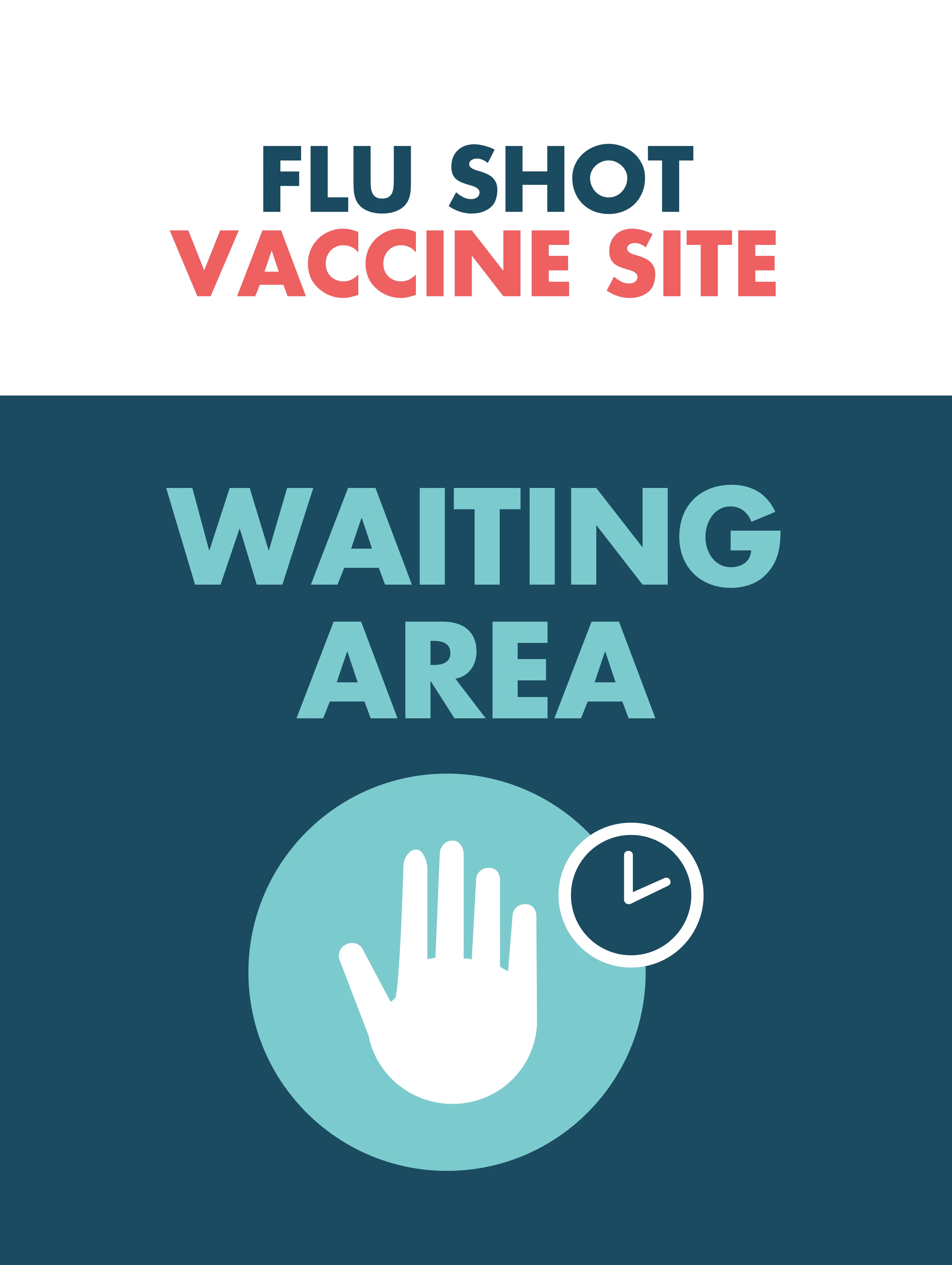 Vaccine Site Waiting Area