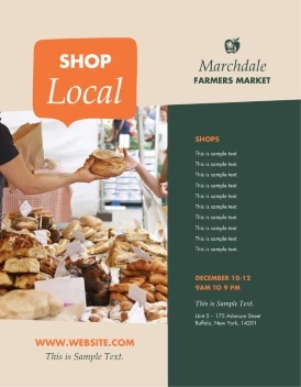 Speech Bubble Shop Local