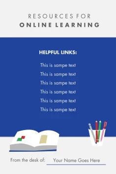 Online Resources Desktop