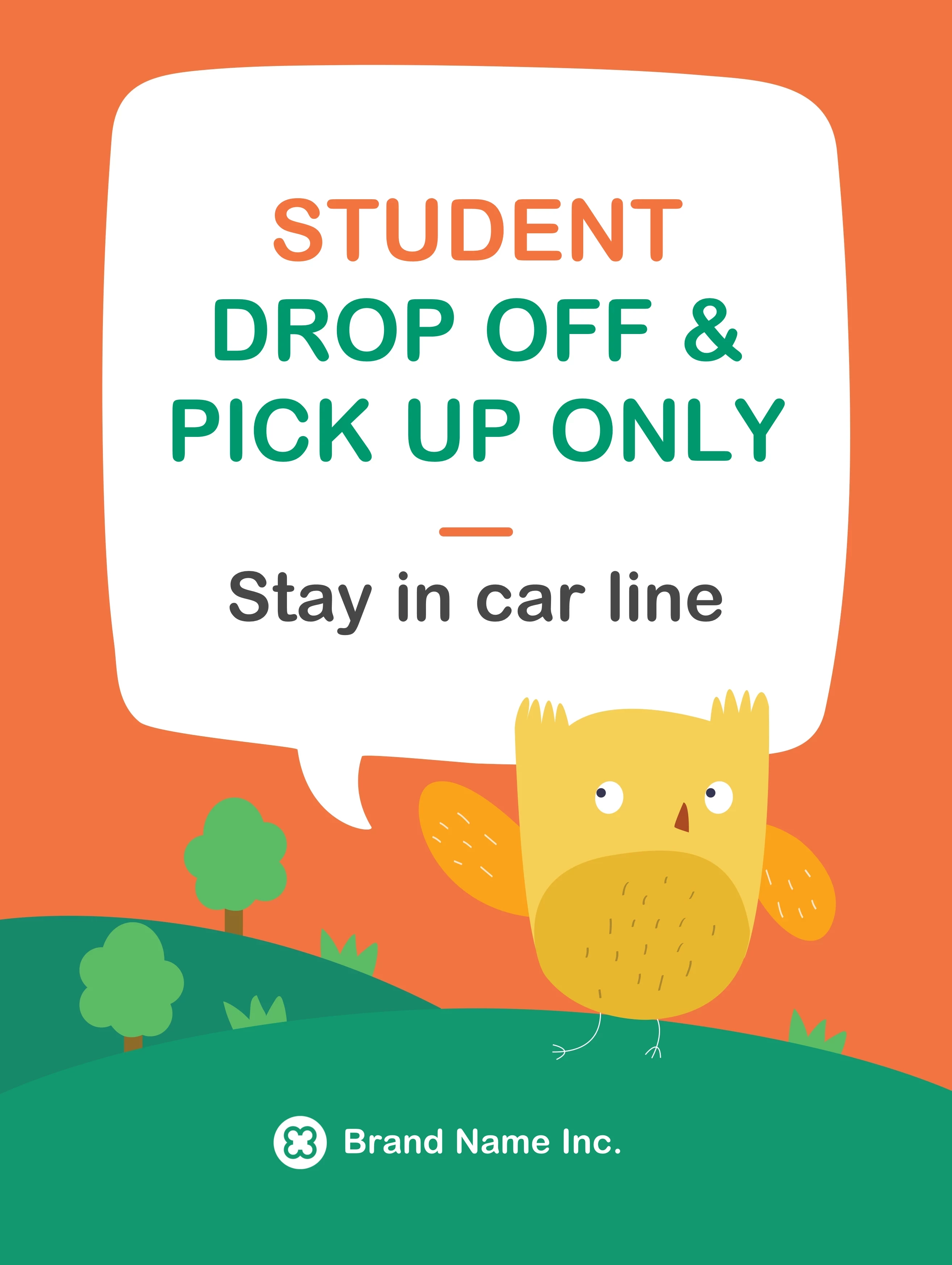 Friendly Drop Off and Pick Up