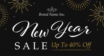 Festive New Year Sale
