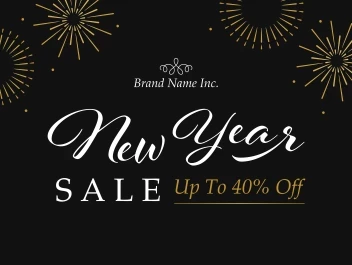 Festive New Year Sale