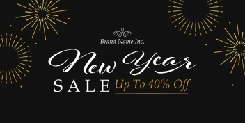 Festive New Year Sale