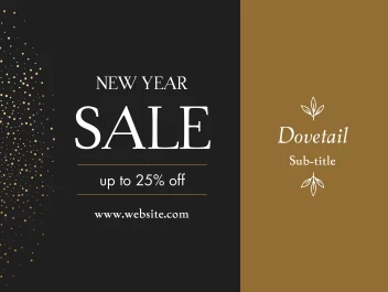 New Year Glitter Sale