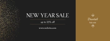 New Year Glitter Sale