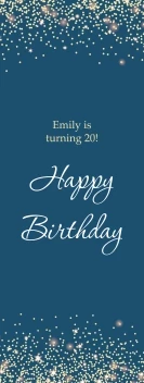 Happy Birthday Celebration Sparks