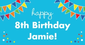 Birthday Bunting Banner