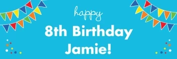 Birthday Bunting Banner
