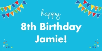 Birthday Bunting Banner