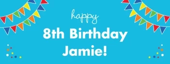 Birthday Bunting Banner