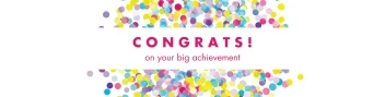 Congrats Colorful Confetti