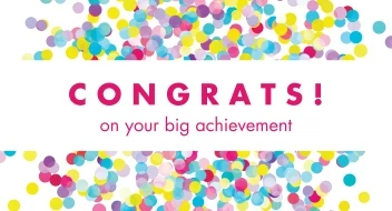 Congrats Colorful Confetti