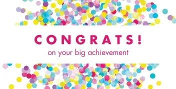 Congrats Colorful Confetti