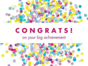 Congrats Colorful Confetti