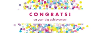 Congrats Colorful Confetti