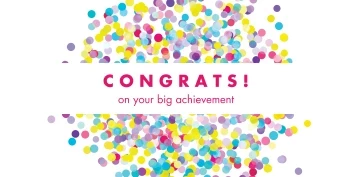Congrats Colorful Confetti