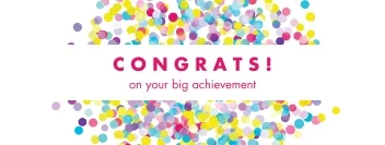 Congrats Colorful Confetti